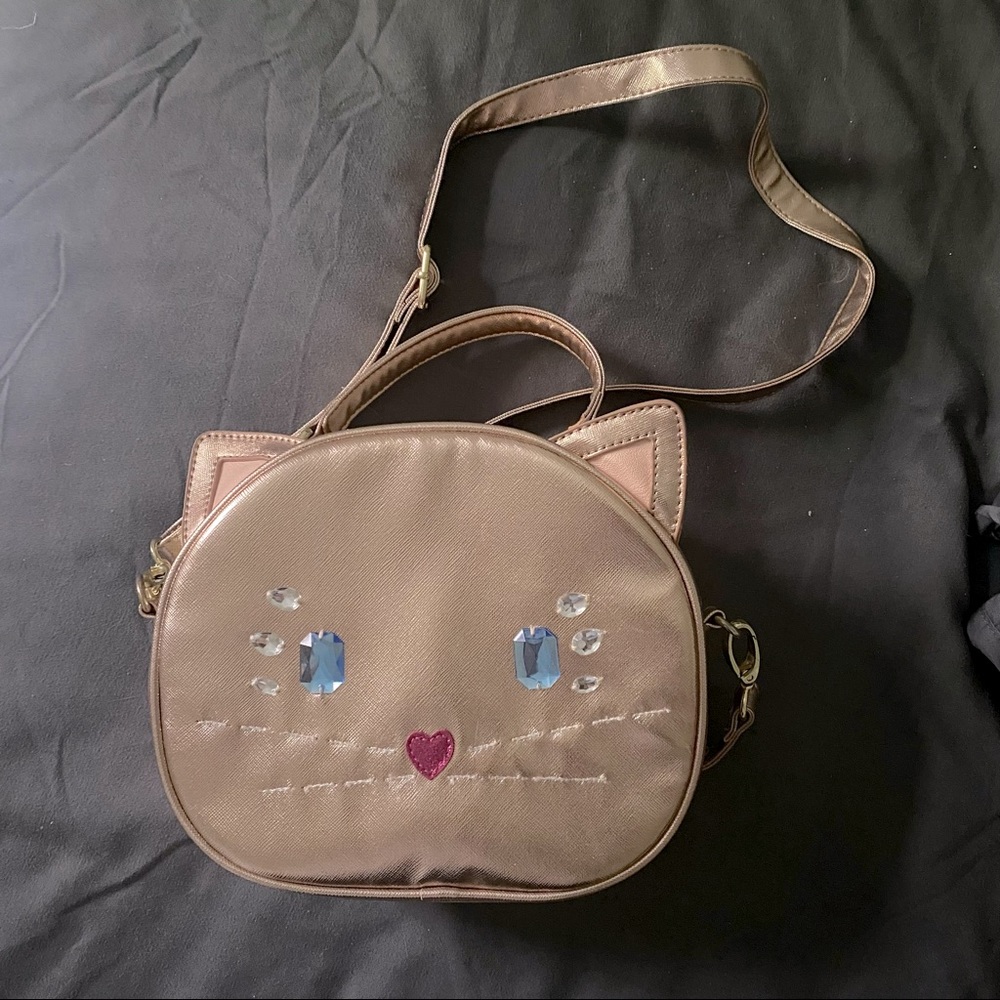 Kawaii Betsey Johnson Cat Purse NWT